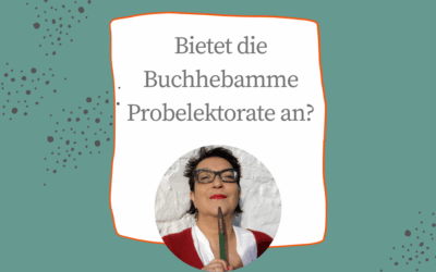 Ja oder nein? Probelektorat bei der Buchhebamme