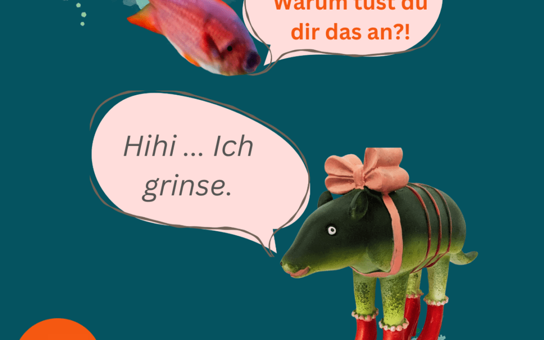 Warum tu ich mir das an?! Fünf Blogs! Spoiler: Ich grinse …